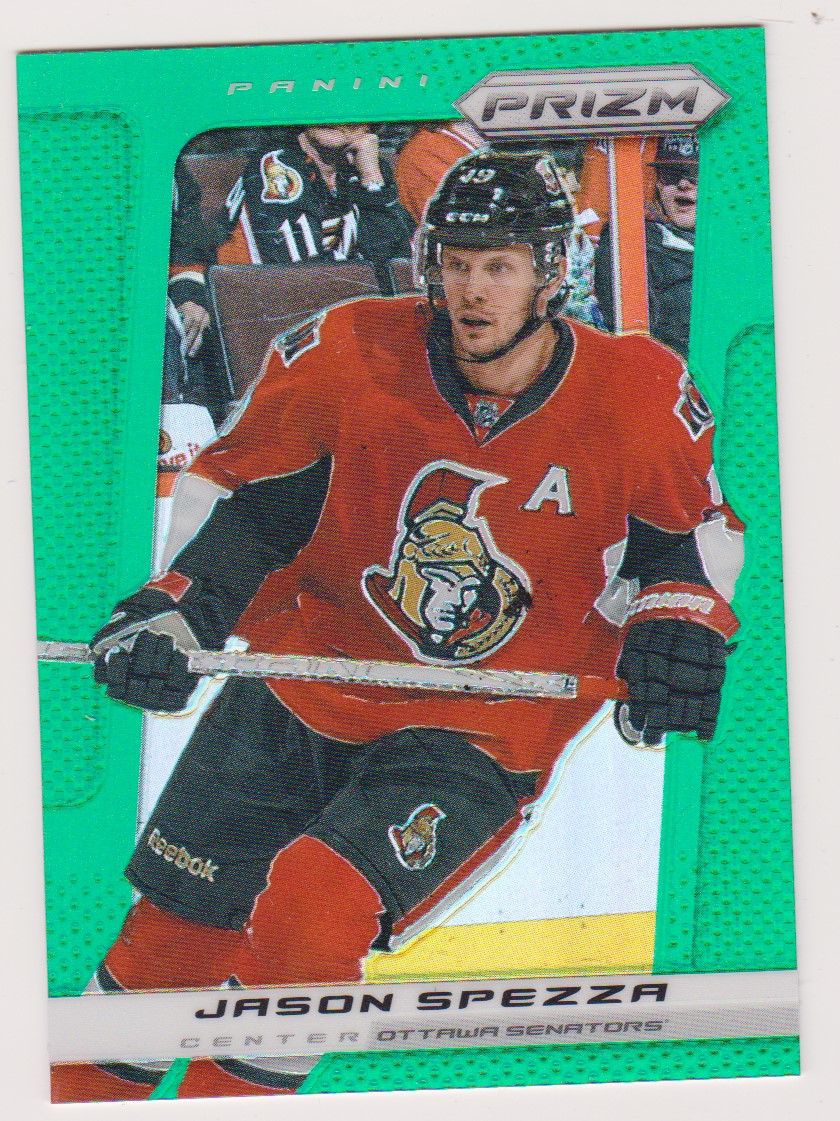 (image for) 2013-14 Panini Prizm Prizms Green #72 Jason Spezza